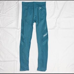 Gymshark Aqua Leggings Size Medium